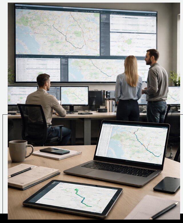 Трекинг грузов и Fleet Management, мониторинг автопарка в Гулькевичах