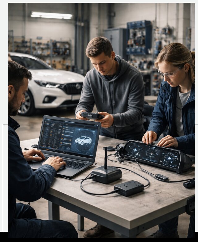 Разработка Connected Car и ПО для автопрома в Гулькевичах