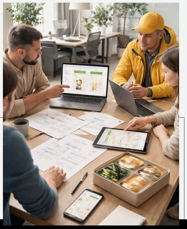 Разработка агрегатора доставки еды в Гулькевичах от 15561 р., АвикейГль