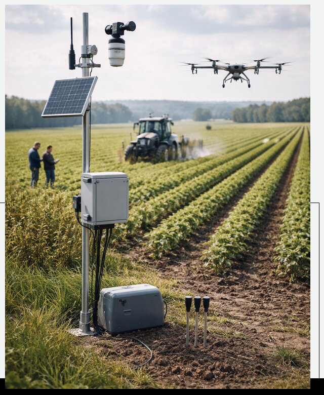 Разработка IoT мониторинга полей в Гулькевичах от 8818 р. | АвикейГль